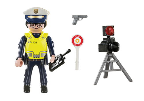 PLAYMOBIL - POLICÍA CON RADAR