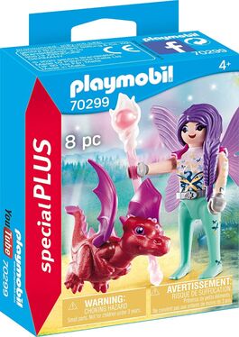 PLAYMOBIL - HADA CON BEBÉ DRAGÓN
