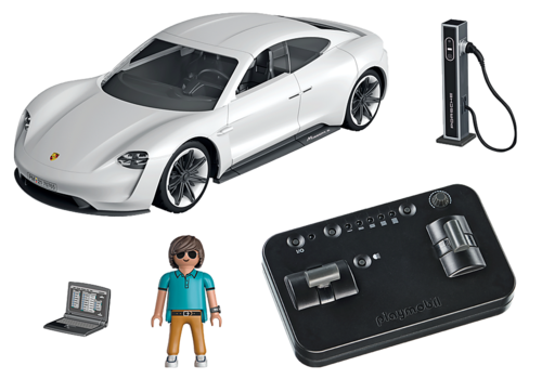 PLAYMOBIL - PORSCHE MISSION E + MÓDULO RC