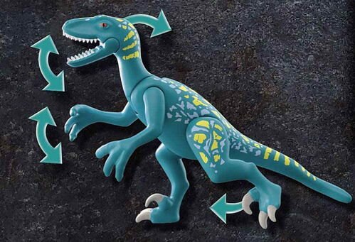 PLAYMOBIL - DINO RISE: TÍO ROB, ARMAMENTO DE BATALLA