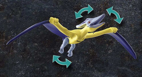 PLAYMOBIL - DINO RISE: PTERANODON, ATAQUE DESDE EL AIRE
