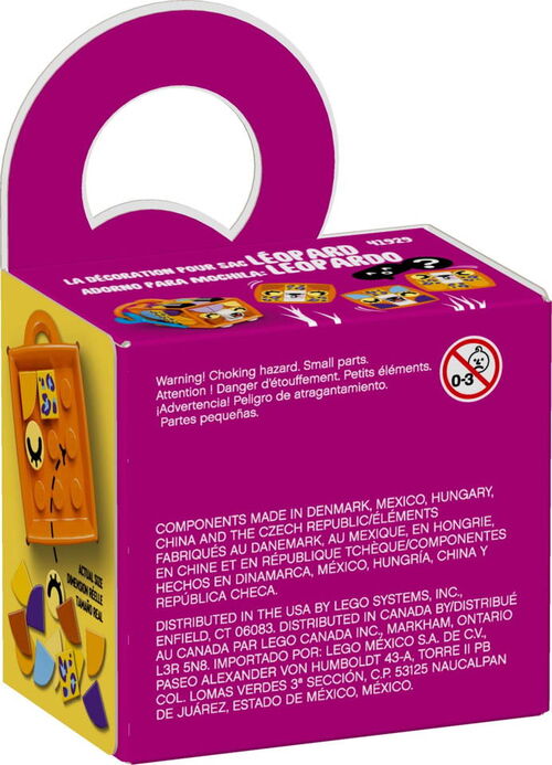 41929 Bag Tag Leopard LEGO® DOTS?