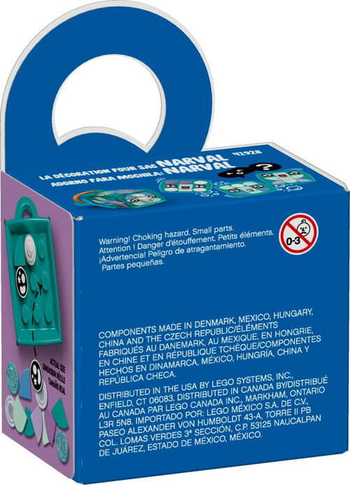 41928 Bag Tag Narwhal LEGO® DOTS?