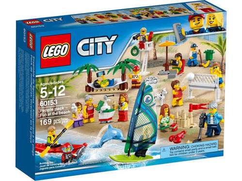 60153 Pack de minifiguras: Diversión en la playa LEGO® CITY