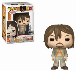 FK25254 The Walking Dead Pop! TV - Figura Daryl (Traje Prisión) - Exclusivo