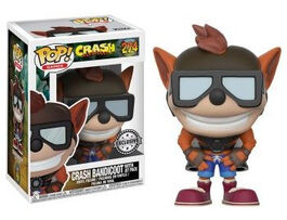 FK25645 Crash Bandicoot Pop! Games - Figura Crash Bandicoot con propulsor - Exclusivo