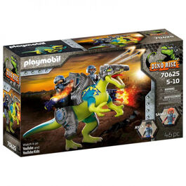 PLAYMOBIL - DINO RISE: SPINOSAURUS, DOBLE PODER DE DEFENSA