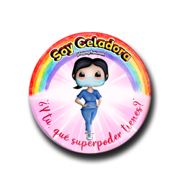 Pin Superheroínas! - Celadora with Mask 1MCM2