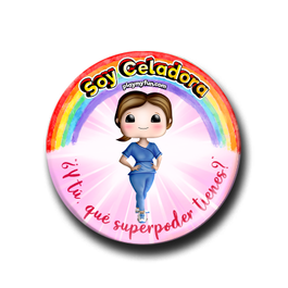 Pin Superheroínas! - Celadora 1MSM3