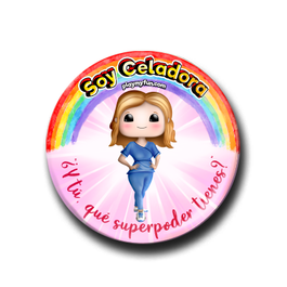 Pin Superheroínas! - Celadora 1MSM7