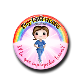 Pin Superheroínas! - Enfermera 3MSM3