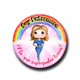 Pin Superheroínas! - Enfermera 3MSM7