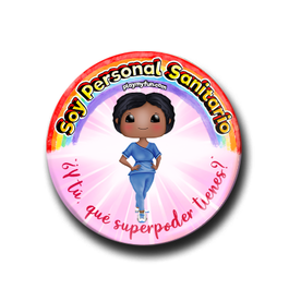 Pin Superheroínas! - Personal Sanitario 4MSM1