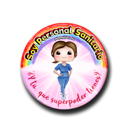 Pin Superheroínas! - Personal Sanitario 4MSM3