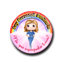 Pin Superheroínas! - Personal Sanitario 4MSM7