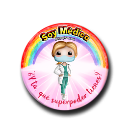 Pin Superheroínas! - Médica with Mask 5MCM4