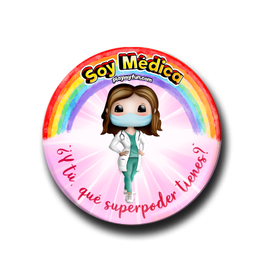 Pin Superheroínas! - Médica with Mask 5MCM6