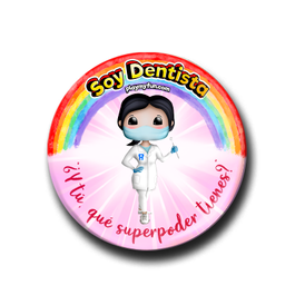 Pin Superheroínas! - Dentista with Mask 7MCM2