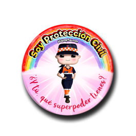Pin Superheroínas! - Protección Civil 8MSM2