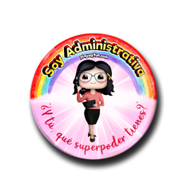 Pin Superheroínas! - Administrativa 22MSM2