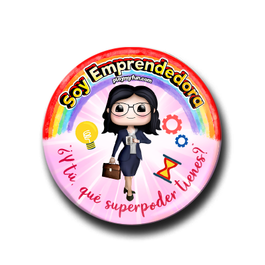 Pin Superheroínas! - Emprendedora 23MSM2