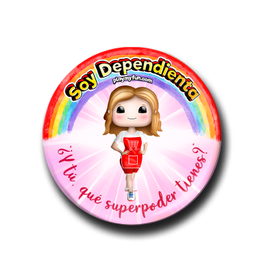 Pin Superheroínas! - Dependienta 25MSM4