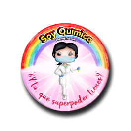 Chapa Superheroínas! - Química con Mascarilla 28MCM2