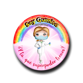Pin Superheroínas! - Química with Mask 28MCM4