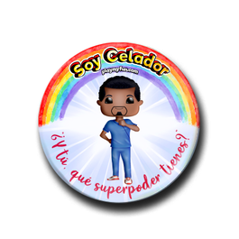 Pin Superhéroes! - Celador 1HSM1
