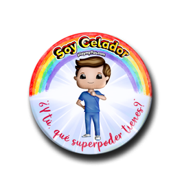 Pin Superhéroes! - Celador 1HSM3