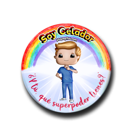 Chapa Superhéroes! - Celador 1HSM4