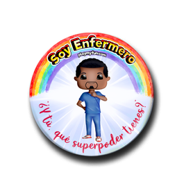 Pin Superhéroes! - Enfermero 3HSM1