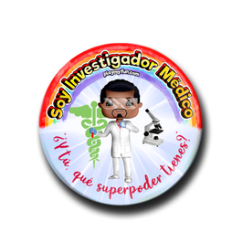Pin Superhéroes! - Investigador Médico 10HSM1