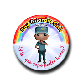 Pin Superhéroes! - Guardia Civil 13HSM1