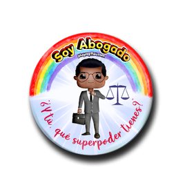 Pin Superhéroes! - Abogado 17HSM1
