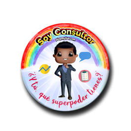Pin Superhéroes! - Consultor 19HSM1
