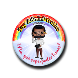 Pin Superhéroes! - Administrativo 22HSM1