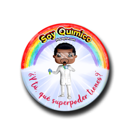 Pin Superhéroes! - Químico 28HSM1
