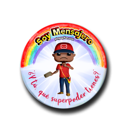 Pin Superhéroes! - Mensajero 29HSM1