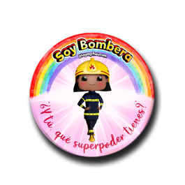 Chapa Superheroínas! - Bombera 14MSM1