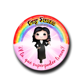 Pin Superheroínas! - Jueza 16MSM2