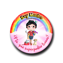 Pin Superheroínas! - Madre 31MSM1