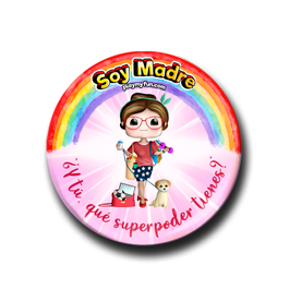 Chapa Superheroínas! - Madre 31MSM2