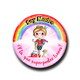 Chapa Superheroínas! - Madre 31MSM3