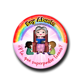 Pin Superheroínas! - Abuela 32MSM1