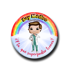 Pin Superhéroes! - Médico 5HSM3