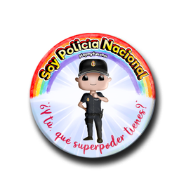 Chapa Superhéroes! - Policía Nacional 11HSM2