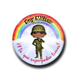 Pin Superhéroes! - Militar 15HSM1