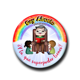 Pin Superhéroes! - Abuelo 32HSM1