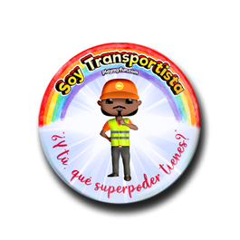 Chapa Superhéroes! - Transportista 30HSM1